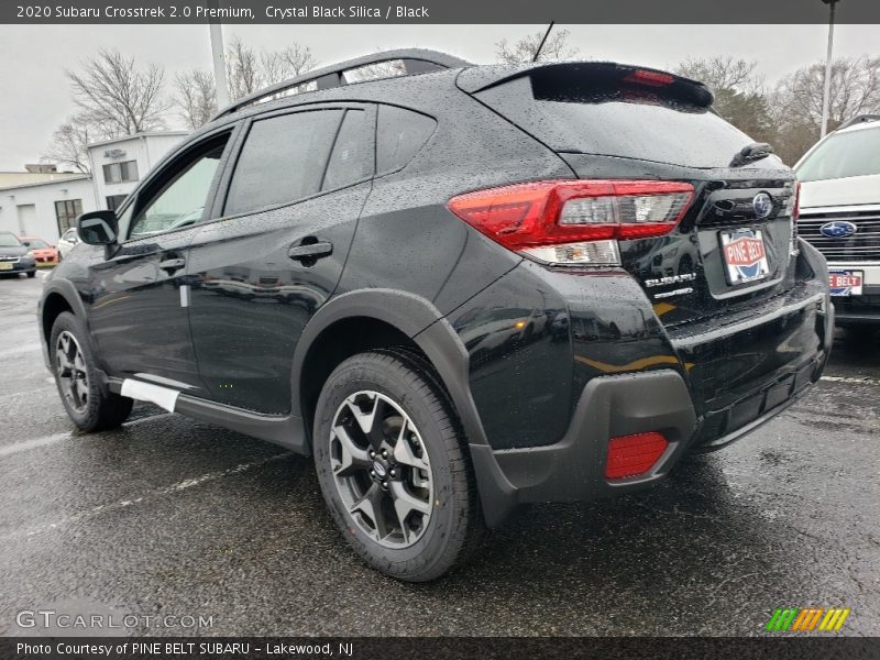 Crystal Black Silica / Black 2020 Subaru Crosstrek 2.0 Premium