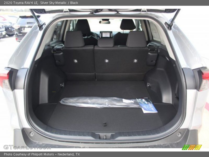 Silver Sky Metallic / Black 2020 Toyota RAV4 LE