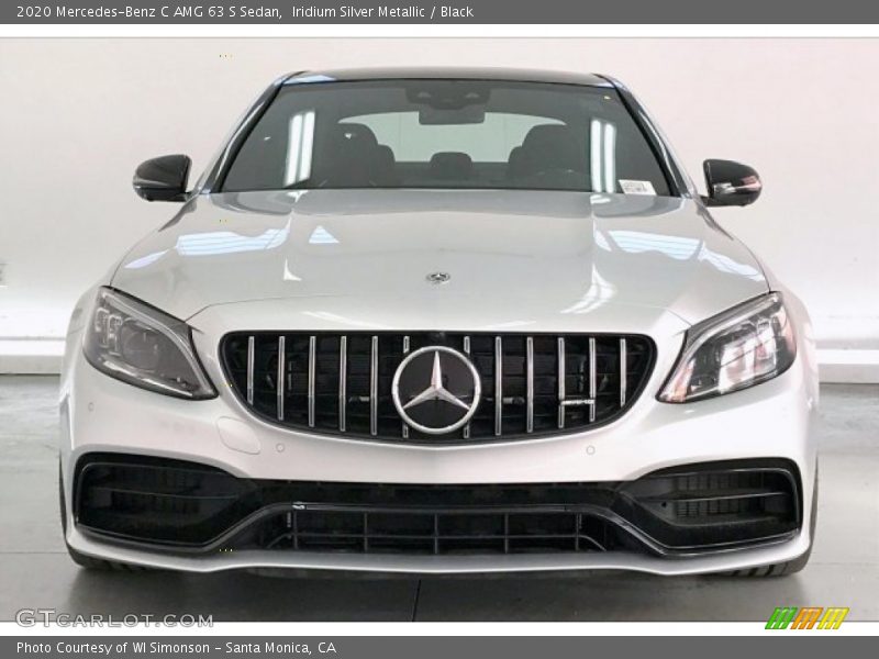 Iridium Silver Metallic / Black 2020 Mercedes-Benz C AMG 63 S Sedan