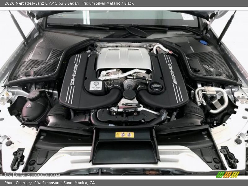  2020 C AMG 63 S Sedan Engine - 4.0 Liter AMG biturbo DOHC 32-Valve VVT V8