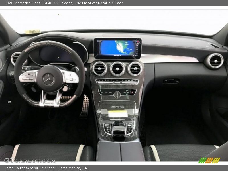 Dashboard of 2020 C AMG 63 S Sedan