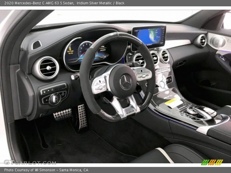 Iridium Silver Metallic / Black 2020 Mercedes-Benz C AMG 63 S Sedan