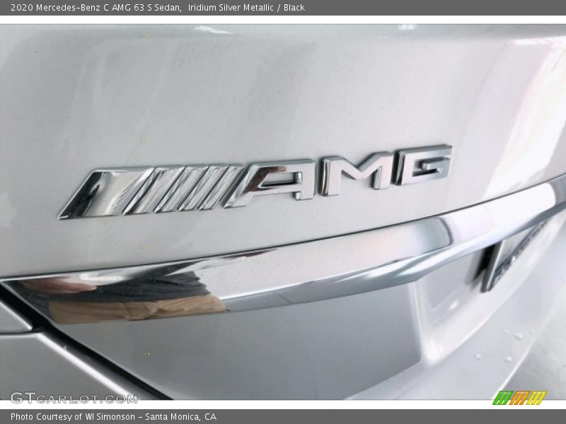 Iridium Silver Metallic / Black 2020 Mercedes-Benz C AMG 63 S Sedan