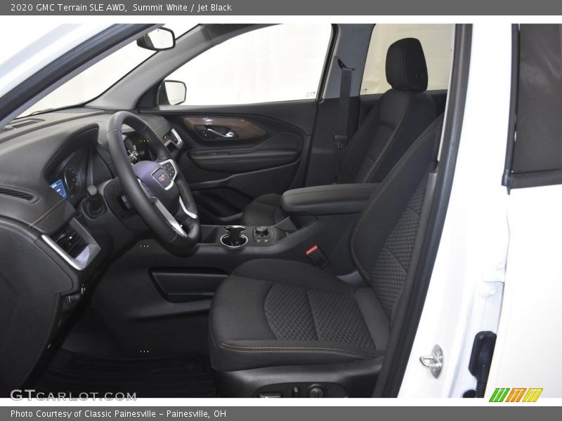 Summit White / Jet Black 2020 GMC Terrain SLE AWD