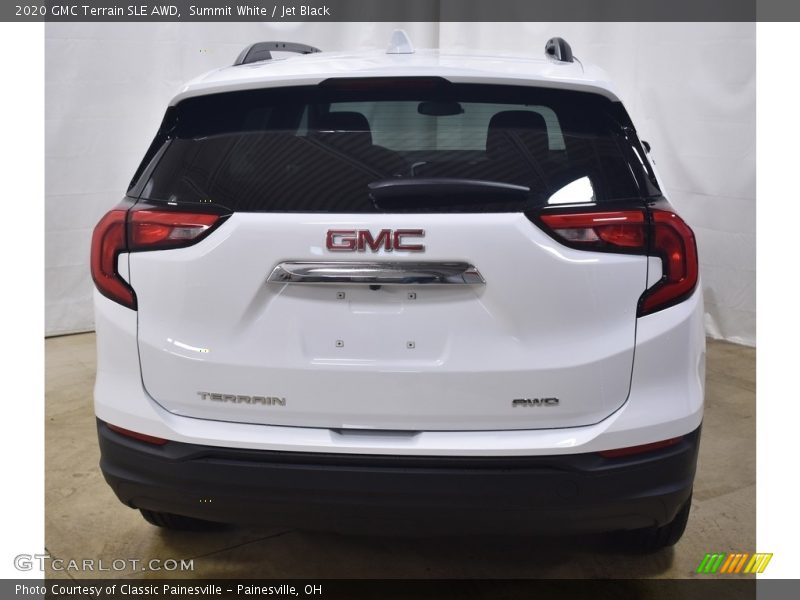 Summit White / Jet Black 2020 GMC Terrain SLE AWD