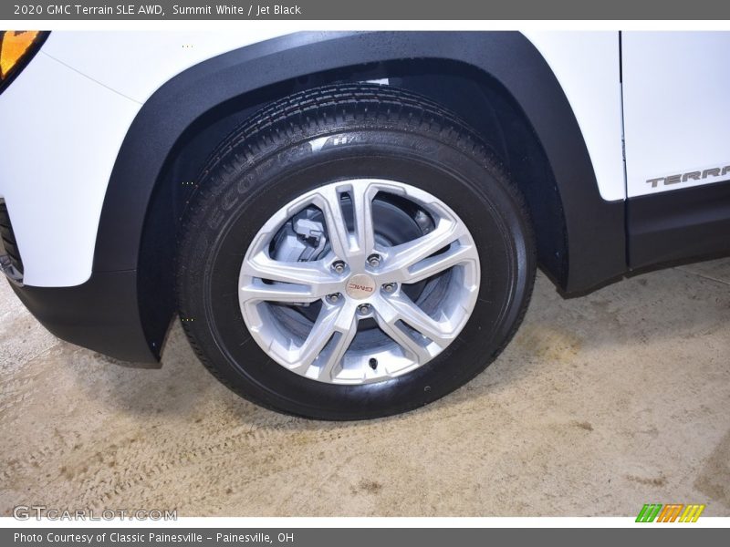 Summit White / Jet Black 2020 GMC Terrain SLE AWD
