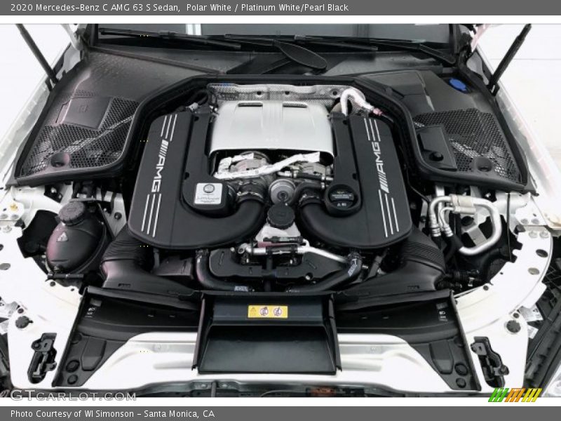  2020 C AMG 63 S Sedan Engine - 4.0 Liter AMG biturbo DOHC 32-Valve VVT V8