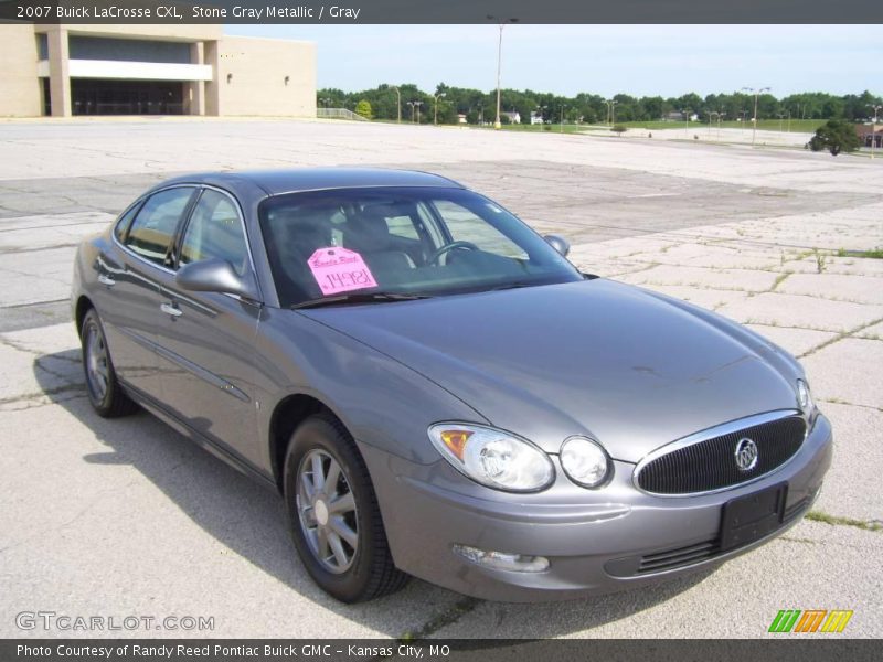 Stone Gray Metallic / Gray 2007 Buick LaCrosse CXL