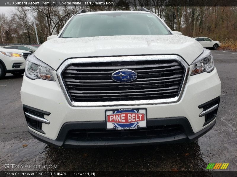 Crystal White Pearl / Warm Ivory 2020 Subaru Ascent Premium