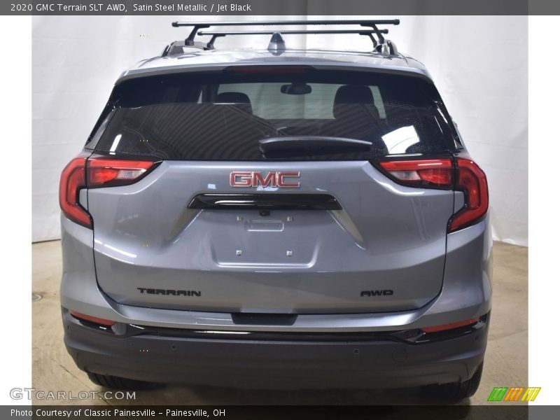 Satin Steel Metallic / Jet Black 2020 GMC Terrain SLT AWD