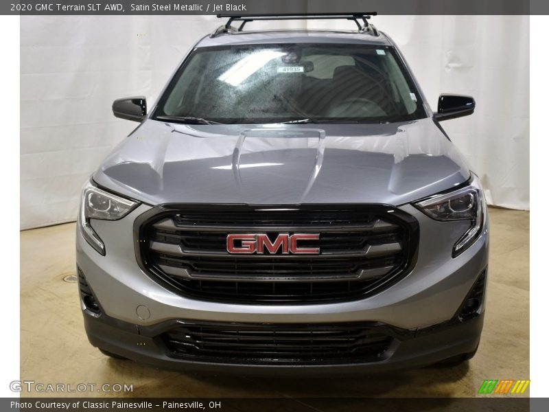 Satin Steel Metallic / Jet Black 2020 GMC Terrain SLT AWD