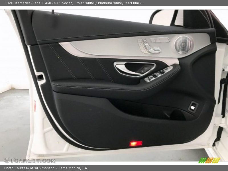 Door Panel of 2020 C AMG 63 S Sedan