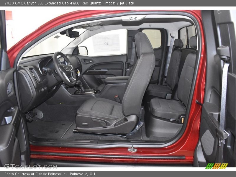 Red Quartz Tintcoat / Jet Black 2020 GMC Canyon SLE Extended Cab 4WD
