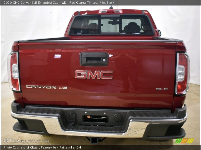 Red Quartz Tintcoat / Jet Black 2020 GMC Canyon SLE Extended Cab 4WD