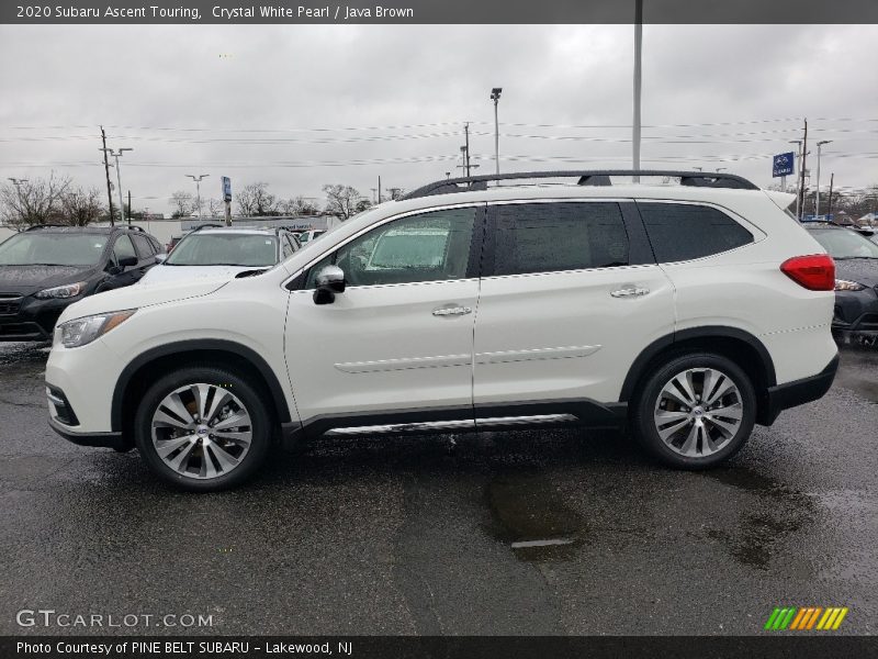 Crystal White Pearl / Java Brown 2020 Subaru Ascent Touring