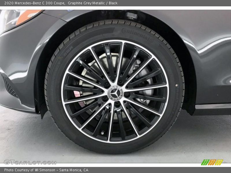 Graphite Grey Metallic / Black 2020 Mercedes-Benz C 300 Coupe