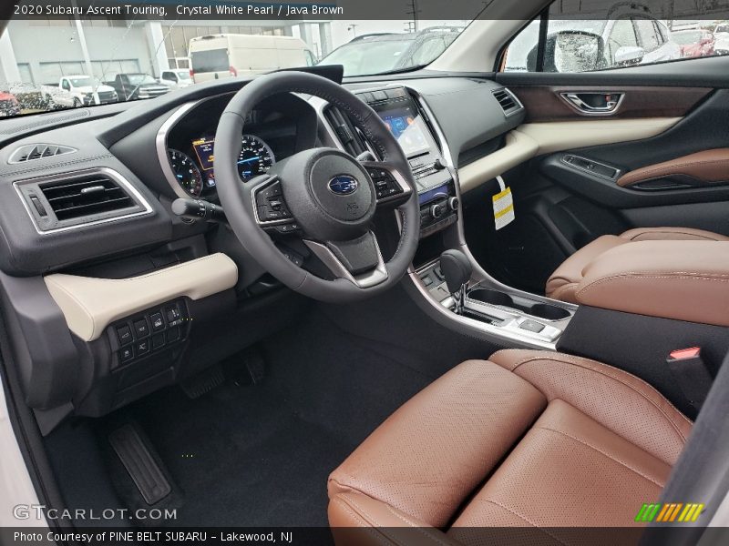  2020 Ascent Touring Java Brown Interior