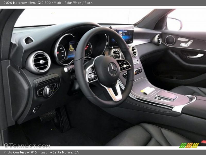 Polar White / Black 2020 Mercedes-Benz GLC 300 4Matic
