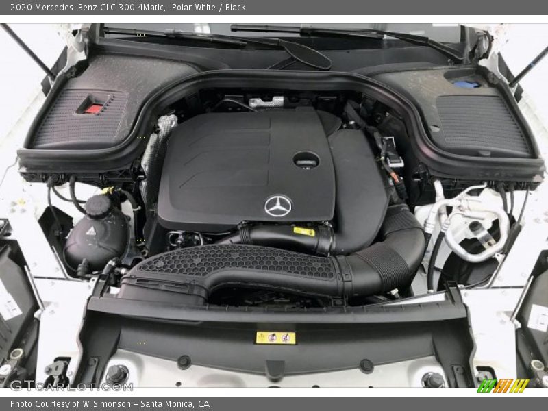Polar White / Black 2020 Mercedes-Benz GLC 300 4Matic