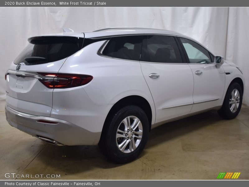 White Frost Tricoat / Shale 2020 Buick Enclave Essence