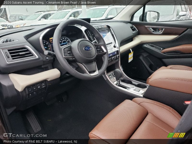 Front Seat of 2020 Ascent Touring