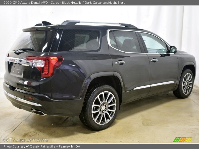 Carbon Black Metallic / Dark Galvanized/Light Shale 2020 GMC Acadia Denali AWD