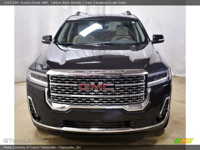 Carbon Black Metallic / Dark Galvanized/Light Shale 2020 GMC Acadia Denali AWD