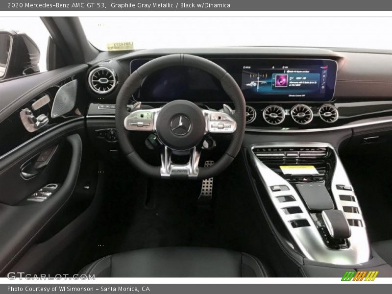 Graphite Gray Metallic / Black w/Dinamica 2020 Mercedes-Benz AMG GT 53