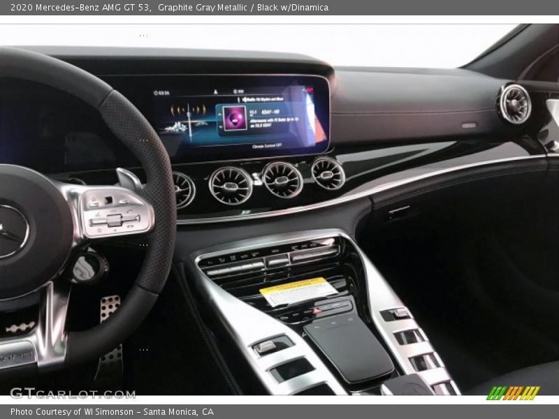 Graphite Gray Metallic / Black w/Dinamica 2020 Mercedes-Benz AMG GT 53