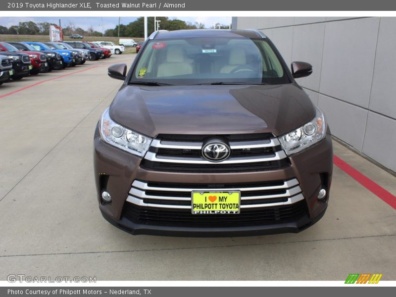 Toasted Walnut Pearl / Almond 2019 Toyota Highlander XLE