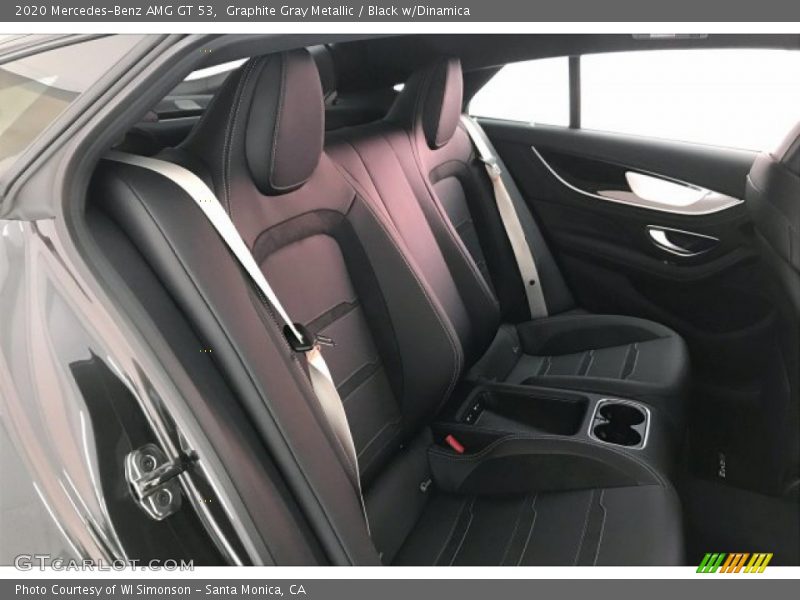 Graphite Gray Metallic / Black w/Dinamica 2020 Mercedes-Benz AMG GT 53