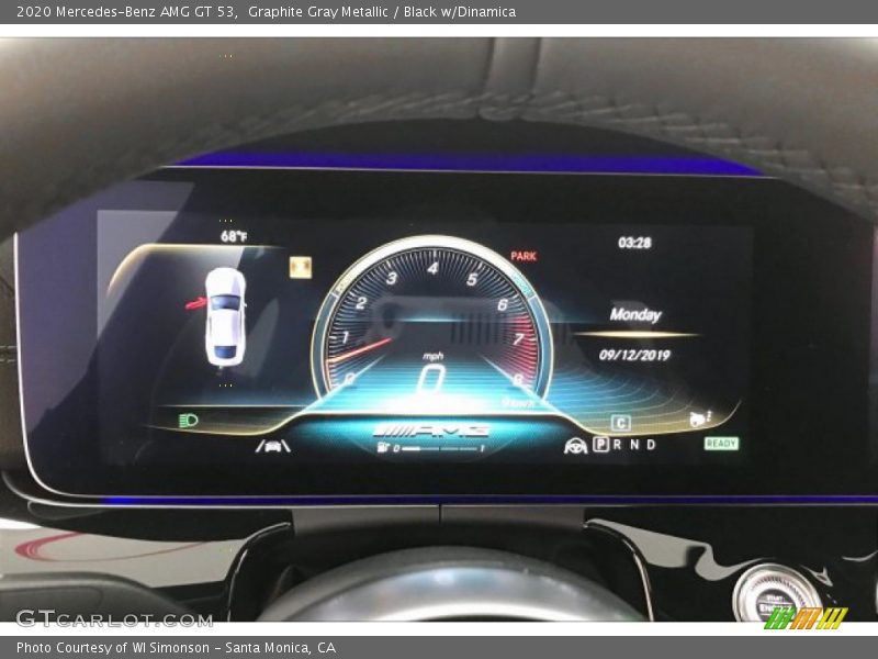  2020 AMG GT 53 53 Gauges