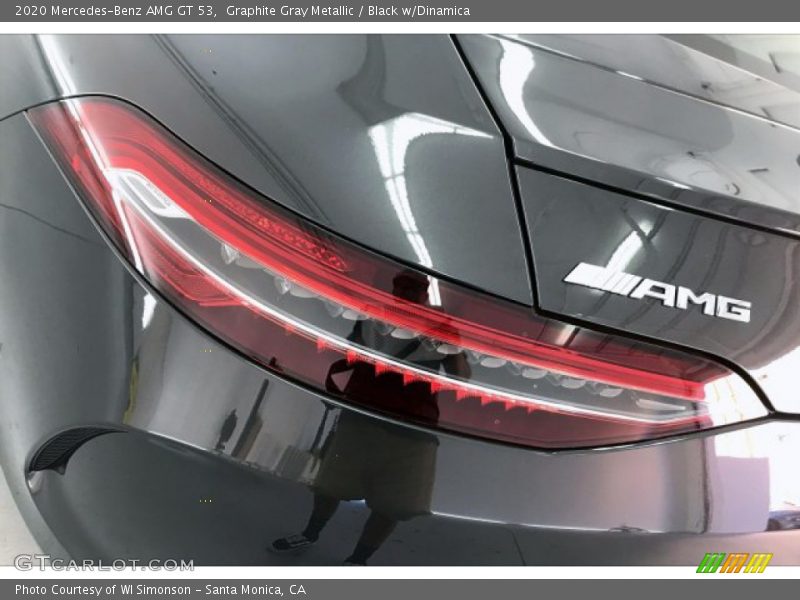 Graphite Gray Metallic / Black w/Dinamica 2020 Mercedes-Benz AMG GT 53