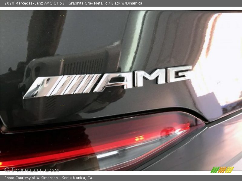 Graphite Gray Metallic / Black w/Dinamica 2020 Mercedes-Benz AMG GT 53