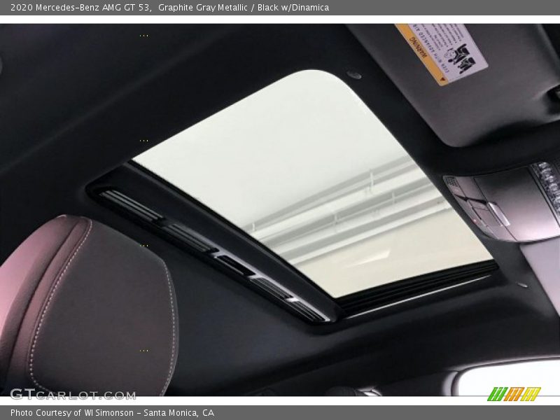 Graphite Gray Metallic / Black w/Dinamica 2020 Mercedes-Benz AMG GT 53