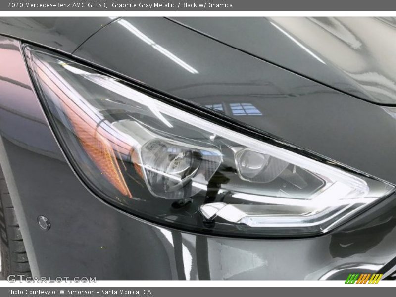 Graphite Gray Metallic / Black w/Dinamica 2020 Mercedes-Benz AMG GT 53