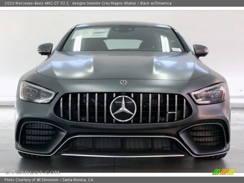 designo Selenite Grey Magno (Matte) / Black w/Dinamica 2020 Mercedes-Benz AMG GT 63 S