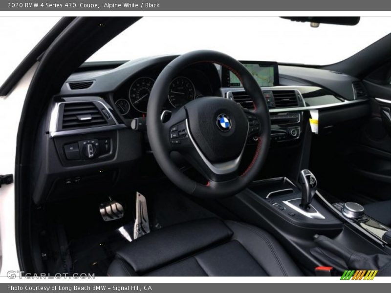 Alpine White / Black 2020 BMW 4 Series 430i Coupe