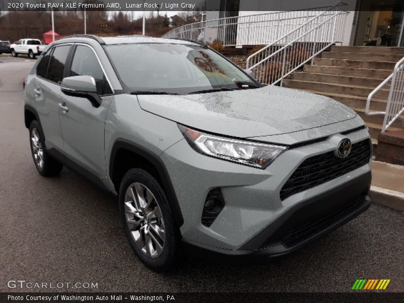 Lunar Rock / Light Gray 2020 Toyota RAV4 XLE Premium AWD