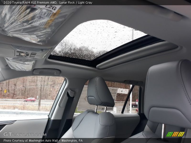 Lunar Rock / Light Gray 2020 Toyota RAV4 XLE Premium AWD