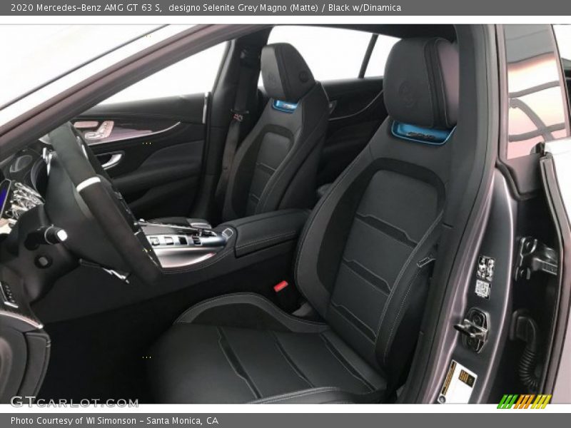 designo Selenite Grey Magno (Matte) / Black w/Dinamica 2020 Mercedes-Benz AMG GT 63 S