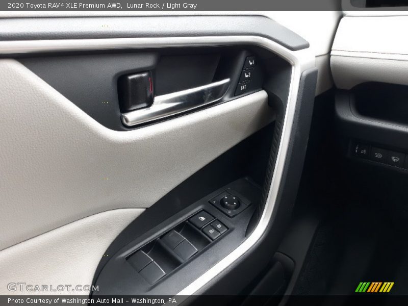 Lunar Rock / Light Gray 2020 Toyota RAV4 XLE Premium AWD