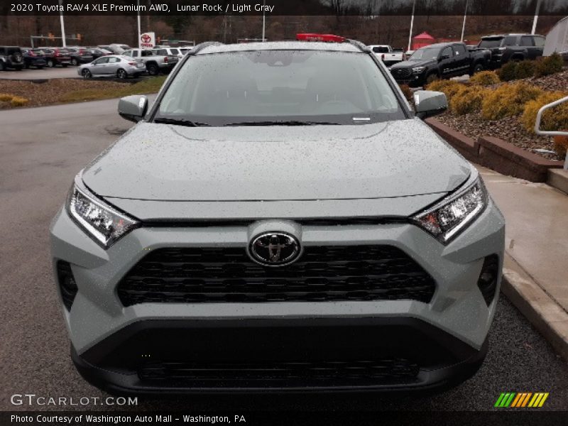 Lunar Rock / Light Gray 2020 Toyota RAV4 XLE Premium AWD