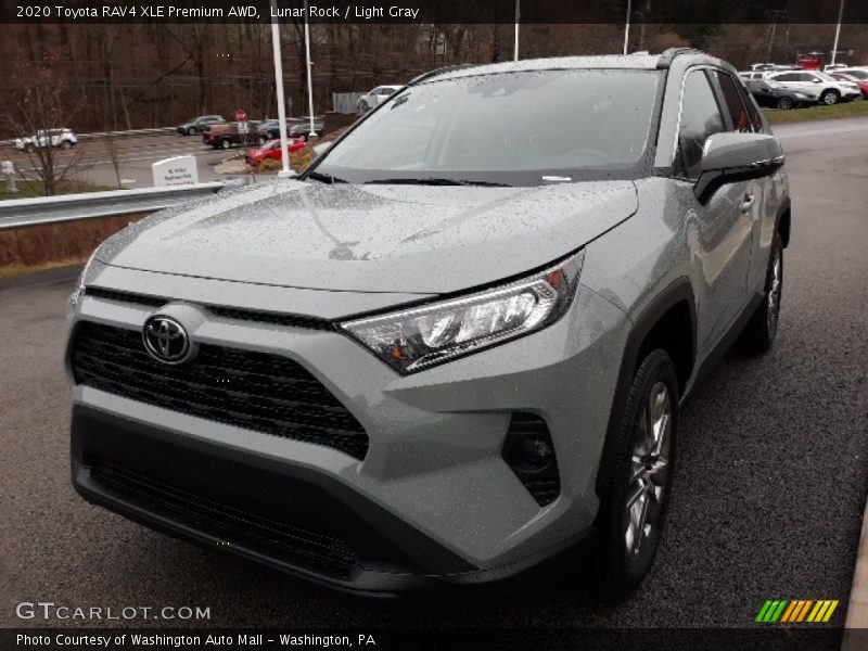 Lunar Rock / Light Gray 2020 Toyota RAV4 XLE Premium AWD