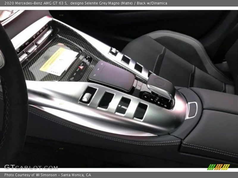 designo Selenite Grey Magno (Matte) / Black w/Dinamica 2020 Mercedes-Benz AMG GT 63 S