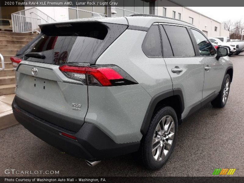 Lunar Rock / Light Gray 2020 Toyota RAV4 XLE Premium AWD
