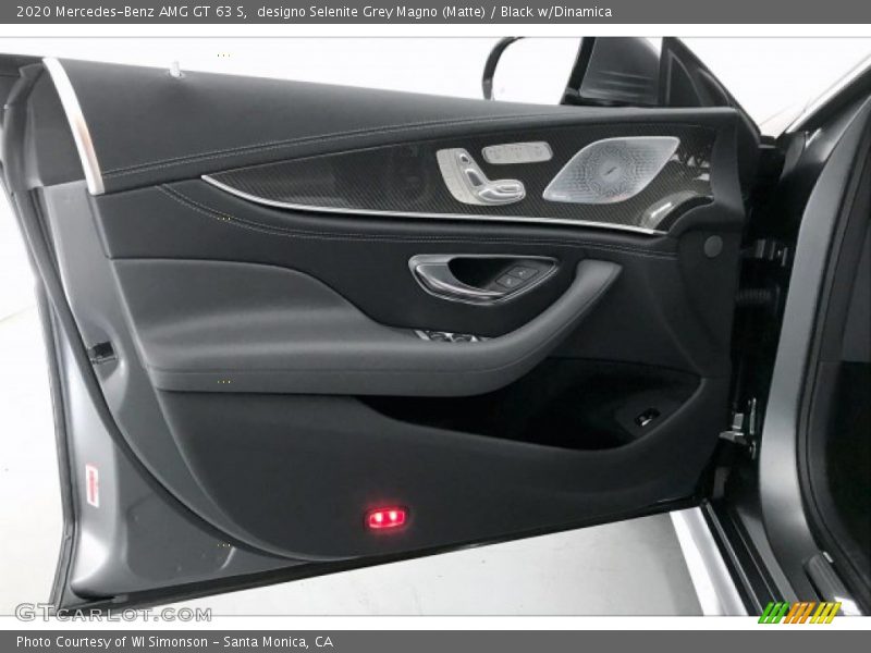 designo Selenite Grey Magno (Matte) / Black w/Dinamica 2020 Mercedes-Benz AMG GT 63 S