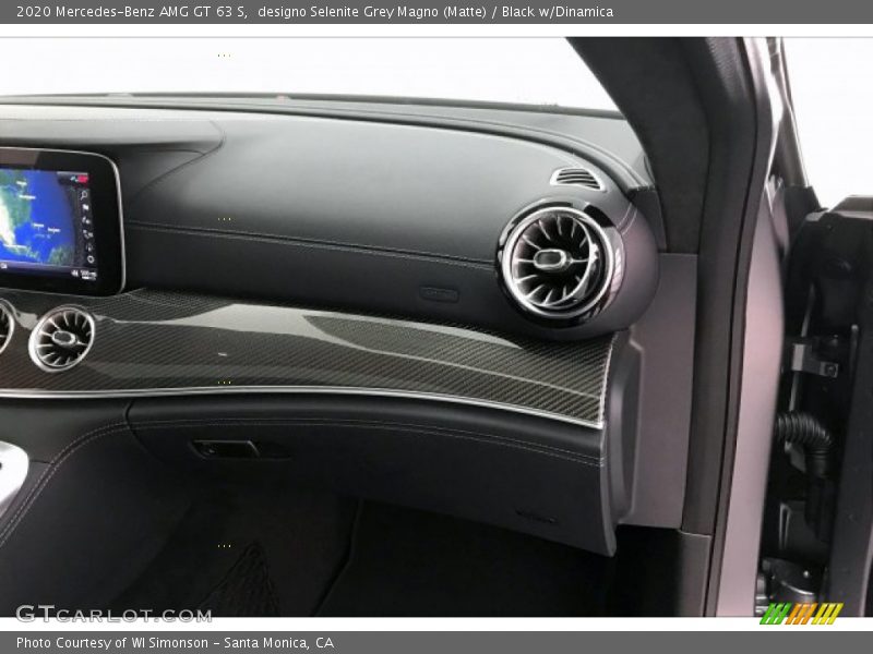 designo Selenite Grey Magno (Matte) / Black w/Dinamica 2020 Mercedes-Benz AMG GT 63 S