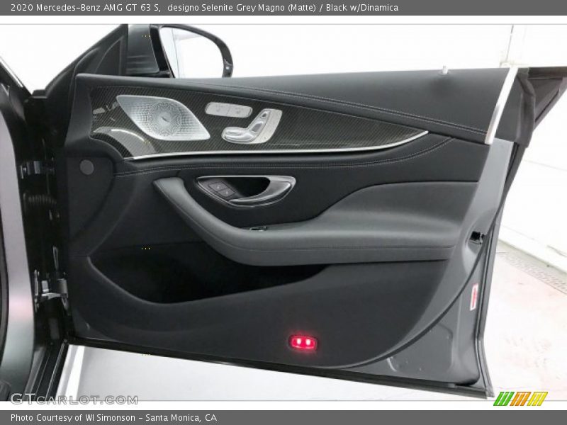 designo Selenite Grey Magno (Matte) / Black w/Dinamica 2020 Mercedes-Benz AMG GT 63 S