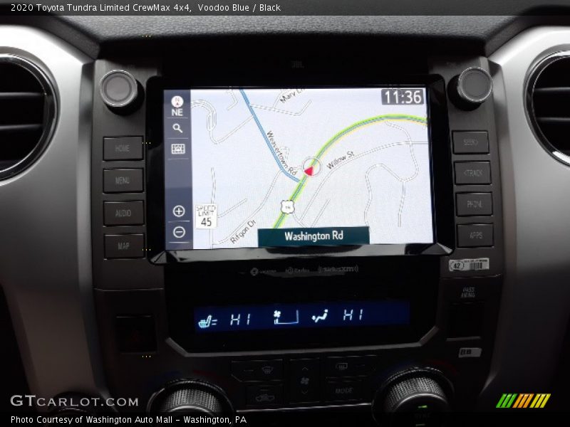 Voodoo Blue / Black 2020 Toyota Tundra Limited CrewMax 4x4